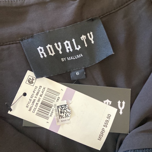 WOMEN’S black dress shorts Royalty by Maluma size 6 - Picture 3 of 8